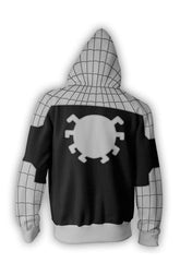 Spiderman Grey Zip Up Hoodie